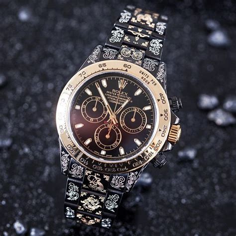 blacked out rolex daytona|rolex daytona price list.